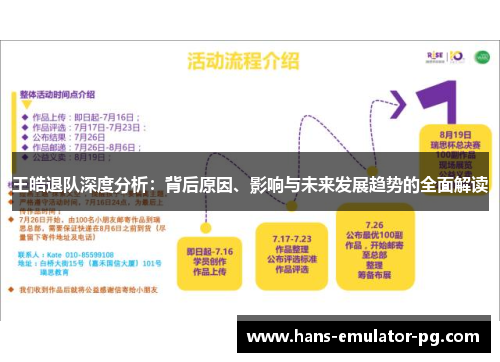 王皓退队深度分析：背后原因、影响与未来发展趋势的全面解读